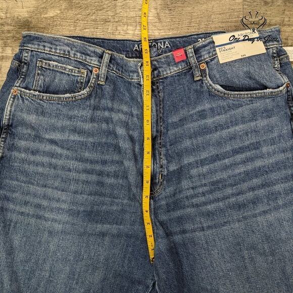 Arizona Jean Co. Juniors Highest Rise 90's Straight Jeans Size 21 - Picture 4 of 6